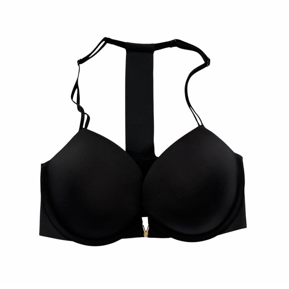 Victoria’s Secret 32DD Sexy Illusions Lined Demi Racerback Front Closure Bra